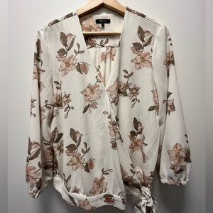 RW&Co floral blouse